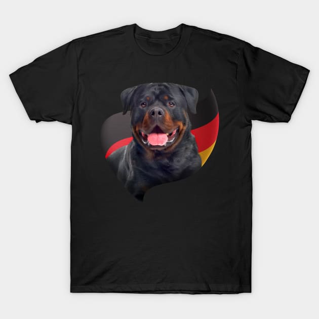 Rottweiler  - Metzgerhund T-Shirt by Nartissima